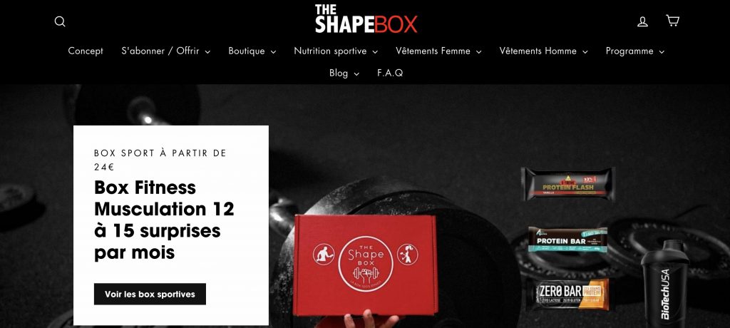 the shape box box sport