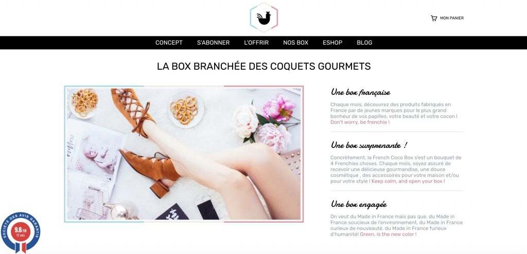 Box beauté french coco box