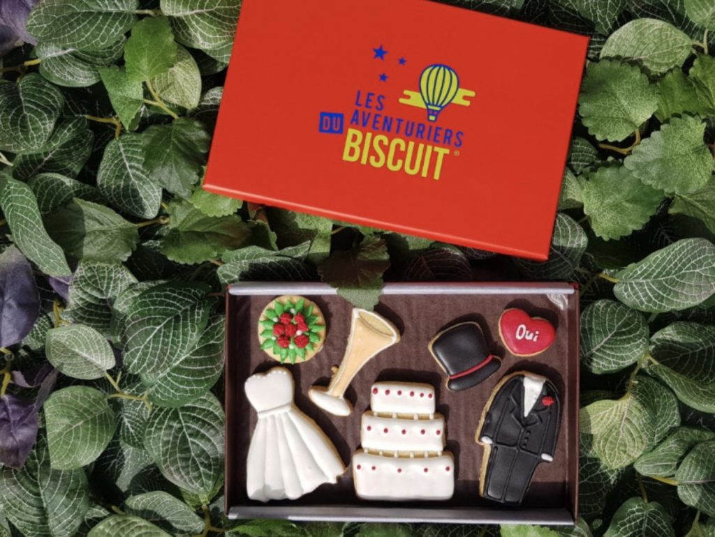 box mariage gateaux biscuits personnalises