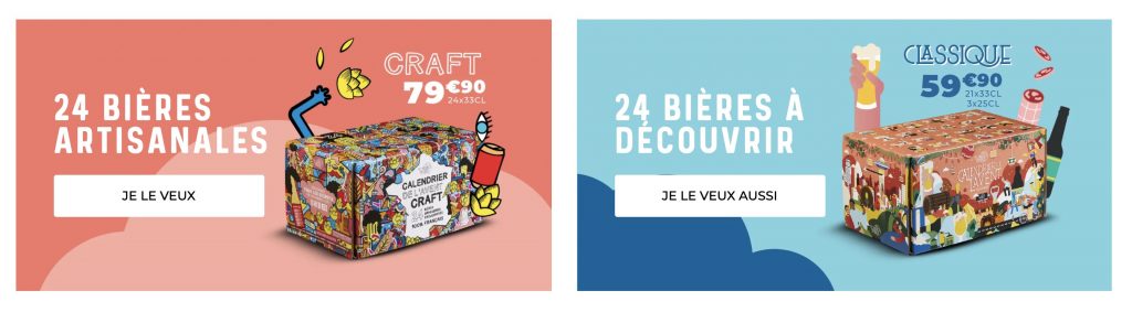 calendrier avent biere v and b