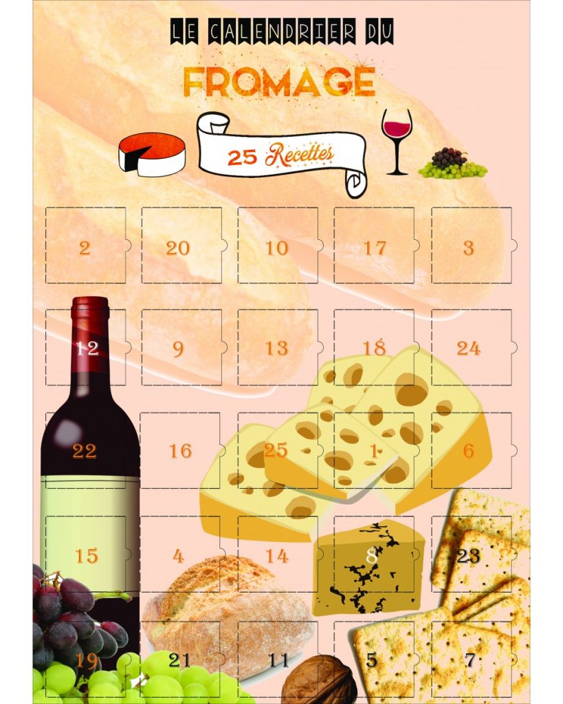 calendrier du fromage