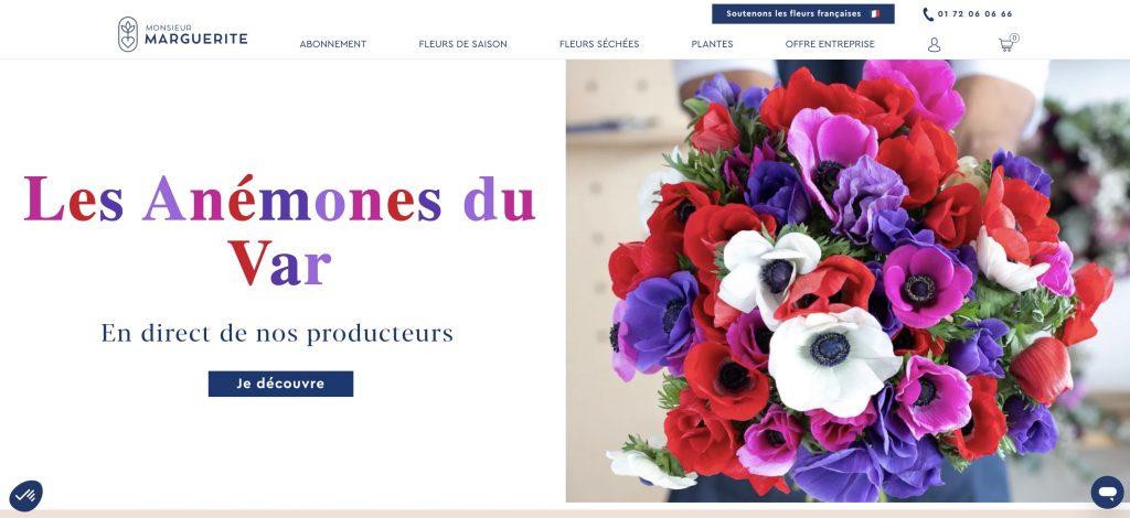 box fleurs mariage