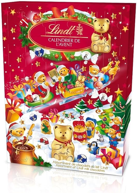 calendrier avent Ours Lindt