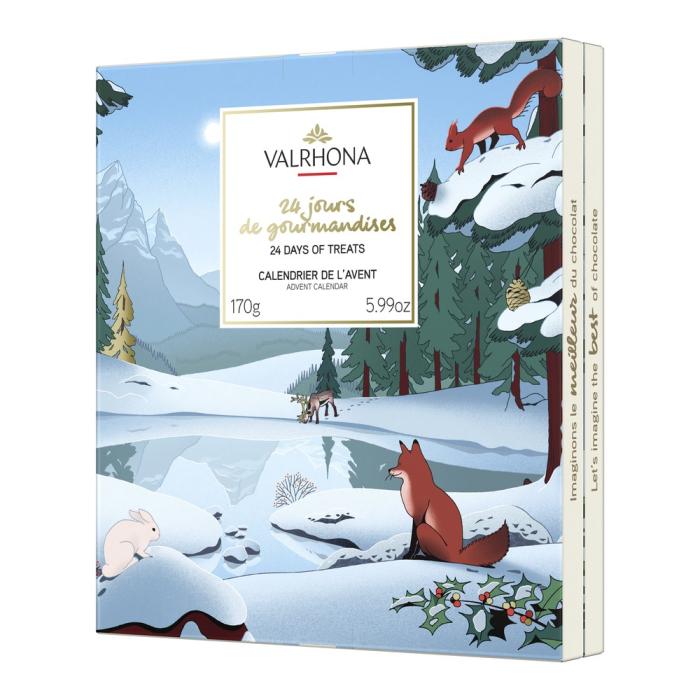 calendrier avent chocolat Valrhona