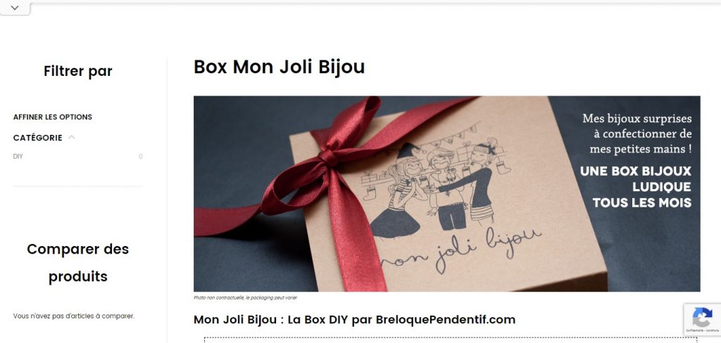 Box Mon Joli Bijou
