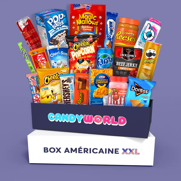 Box américaine XXL Candy World